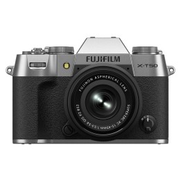 Fujifilm X-T50 sølv kit m/15-45mm