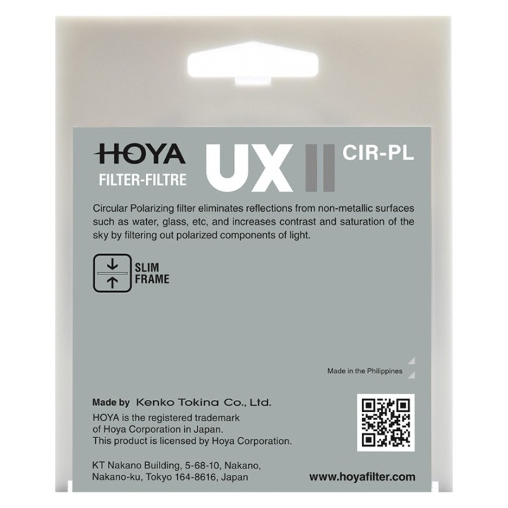 Hoya UX cir-pl II Filter 52 mm